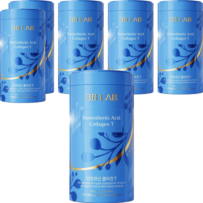 BB LAB 科研 泛酸膠原蛋白粉T隨身包, 30條, 6罐