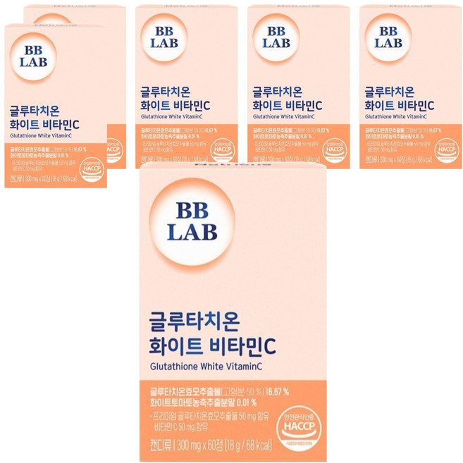 BB LAB 科研 穀胱甘肽維他命C複方錠, 60顆, 6罐