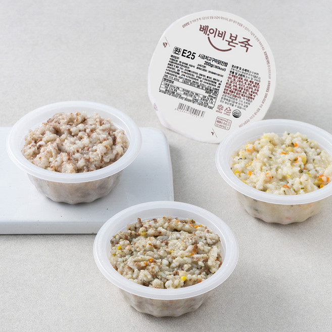 베이비본죽 완료기 이유식 C세트, 800g, 1세트