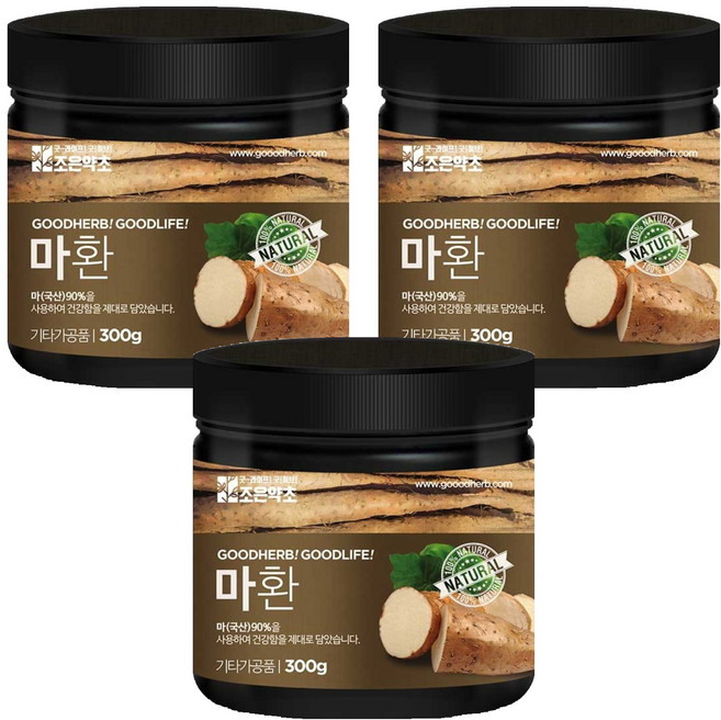 조은약초 프리미엄 마환, 3개, 300g