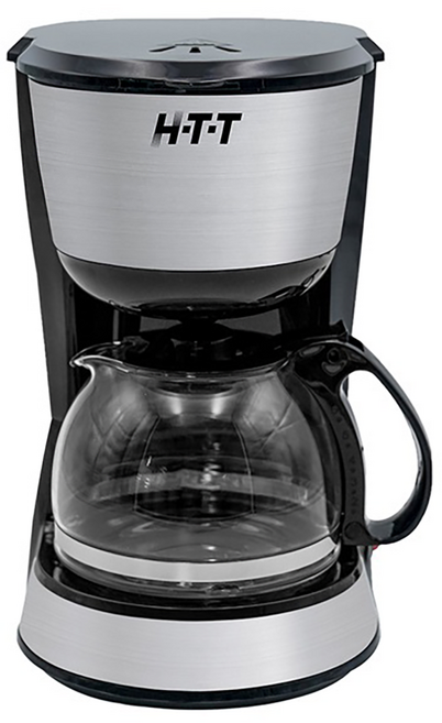 H-T-T 新幹線 新幹線 600ml 550W 美式 滴漏式咖啡機 自動保溫 防燙把手 可拆卸永久濾網 Auto Shut-Off 黑色 HTT-8015