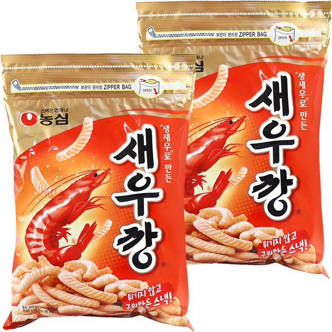 새우깡, 400g, 2개