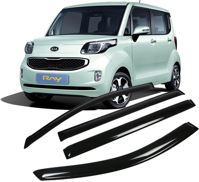 리드홈 스모그 차량용 썬바이저 4p 세트, 레이