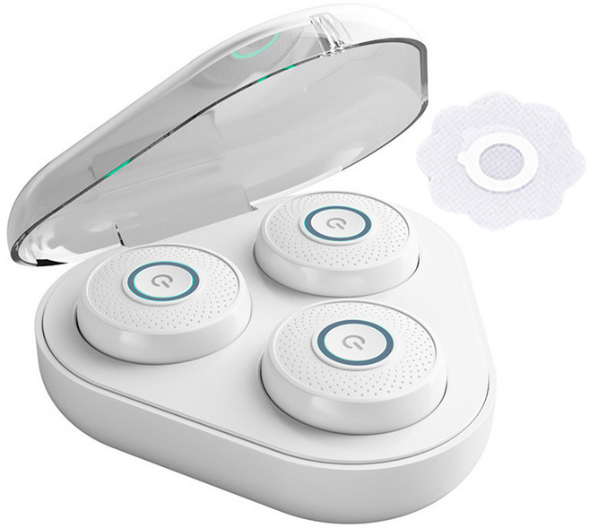 Well Life 悅生活 Best buy 無線艾炙儀 附貼片 70片, A68, 白色