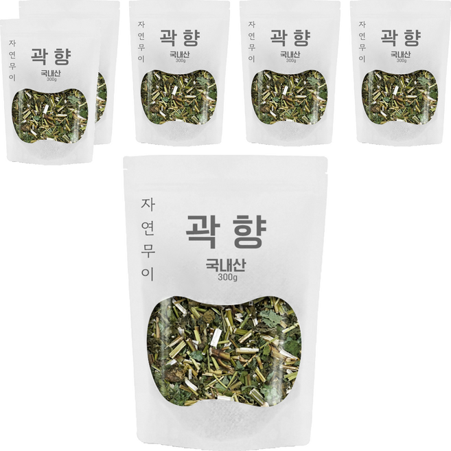 자연무이 곽향 곽향차 배초향, 300g, 6개