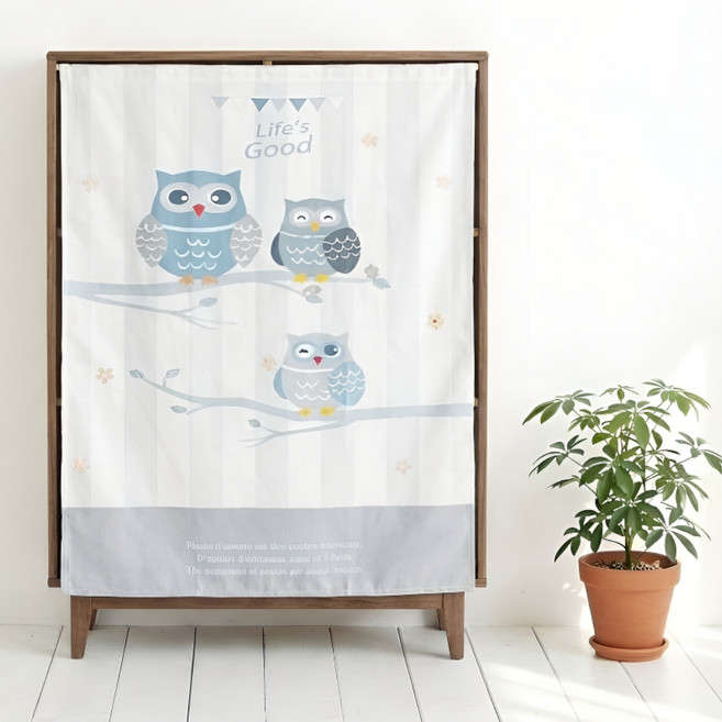 제이에스맘 손쉬운 벨크로 가림막 미니 커튼