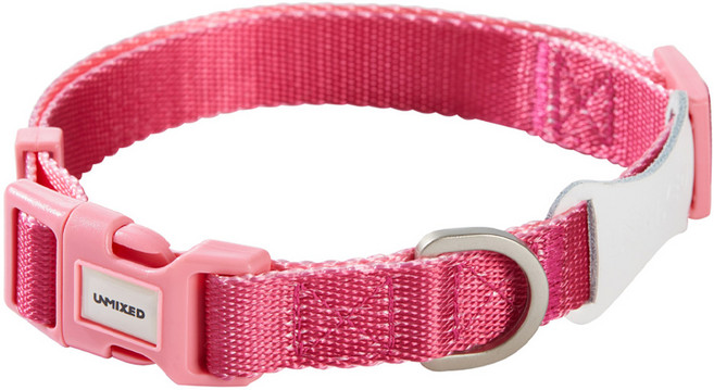 UNMIXED 糖果撞色項圈 100g, 玫紅色, 1個