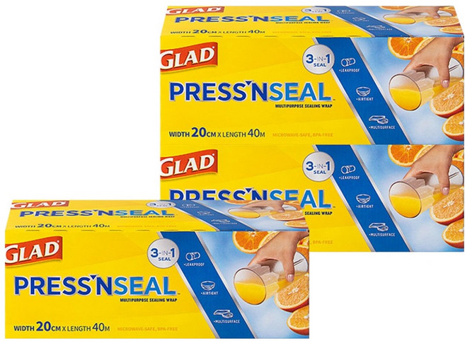 글래드 프레스앤씰 매직랩, 40m, 3개