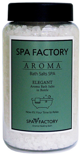 스파팩토리 엘리건트 히말라야 화이트 아로마 바스솔트 입욕제 라벤더, 600g, 1개