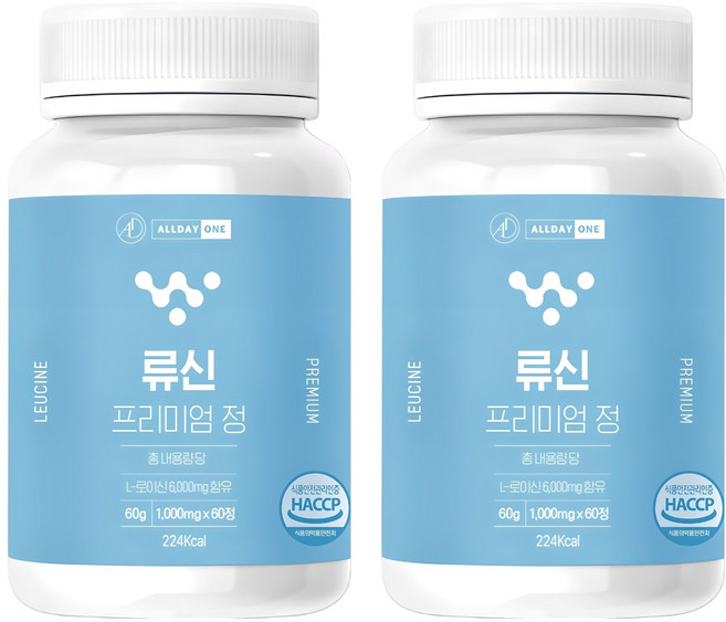 올데이원 류신 프리미엄 정 영양제, 60정, 2개