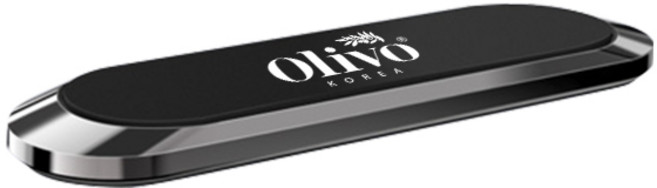올리보 스틱형 휴대폰 자석 거치대, 1개, 티타늄