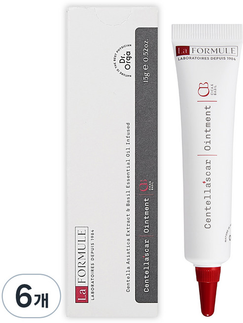 라포뮬 센텔라스카 연고, 6개