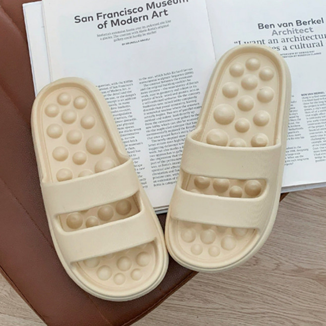 소니오 스트랩 데일리 지압 슬리퍼