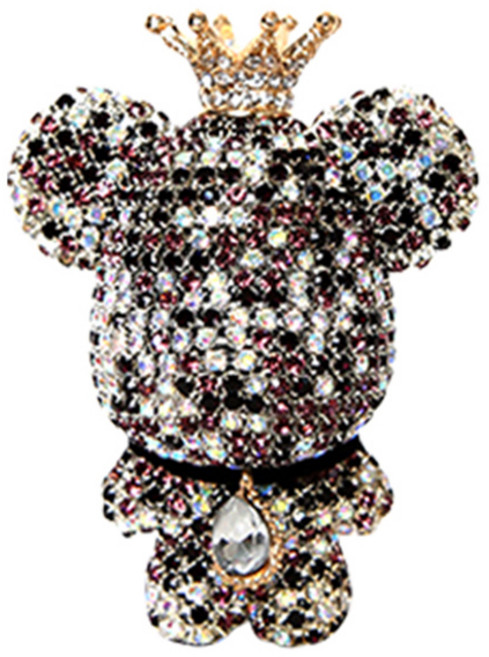 도그독 큐빅베어 차량용 방향제 오트밀, 1개, 화이트코튼