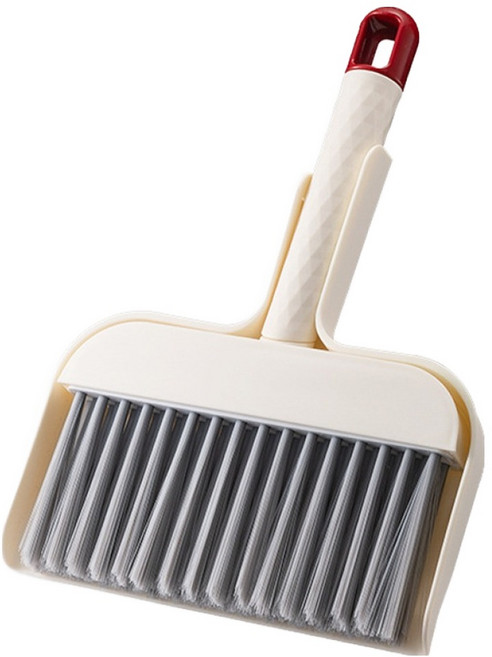 모던모어 데스크탑 미니 빗자루 + 쓰레받기 세트, 혼합색상, 1세트