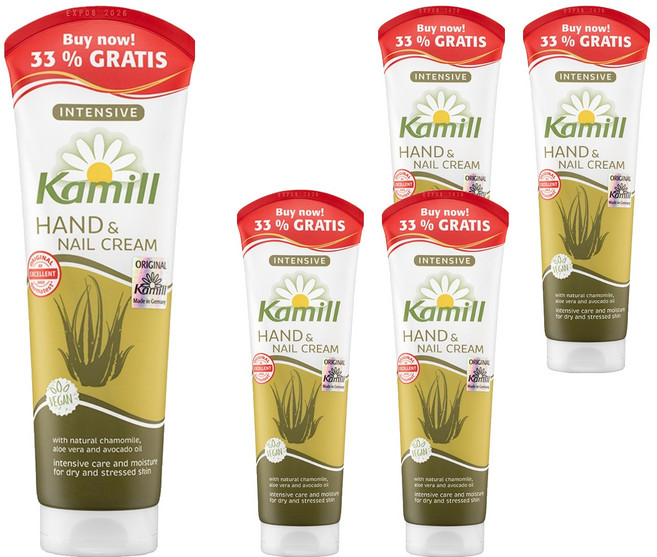 카밀 핸드&네일 크림 인텐시브 알로에향, 133ml, 5개