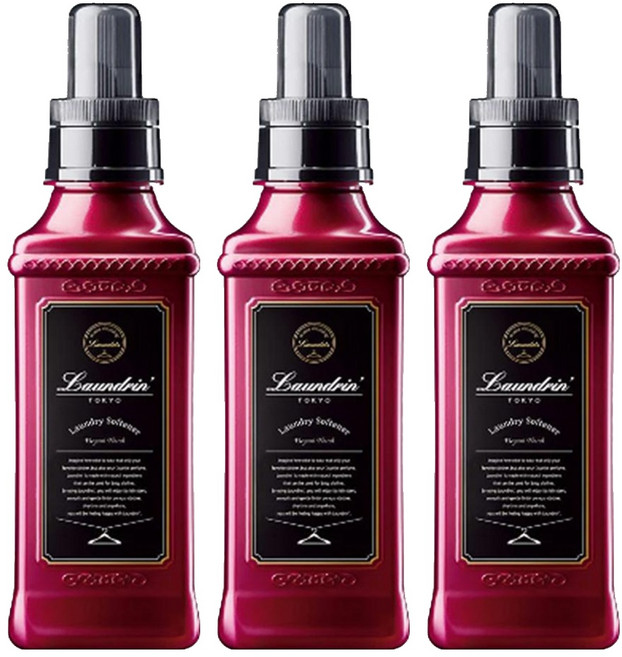 란도린 섬유유연제 엘레강트 플로랄 본품, 600ml, 3개