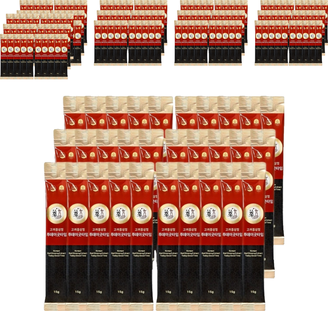 Pnbg 豐年寶鑑 高麗紅蔘精 6年根 今日好時光黃金紅蔘條 10g 散裝, 300g, 6個