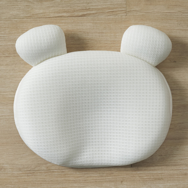 롤베이비 신생아용 두상 태열 짱구베개, 리틀 베어, 1개