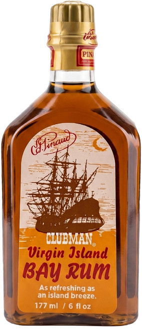 CLUBMAN PINAUD 古龍鬍後水 海灣蘭姆酒, 177ml, 1瓶