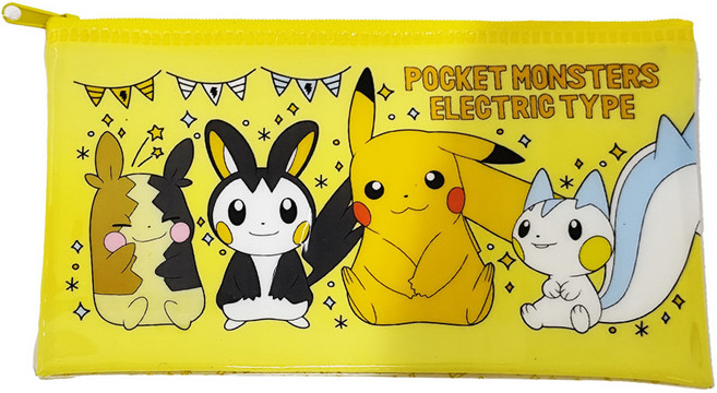 PoKeMoN 寶可夢 PVC 拉鍊袋, 1個, 1個