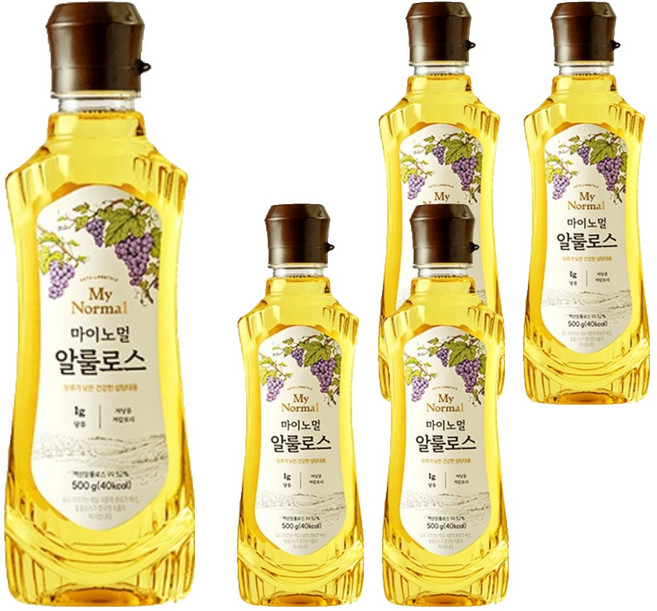 My Normal 阿洛酮糖, 485g, 5瓶