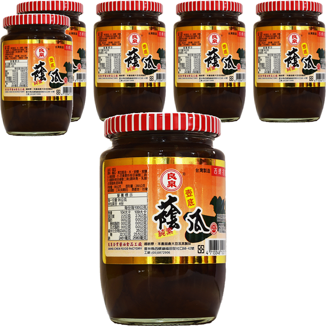 良泉 蔭瓜, 380g, 6罐