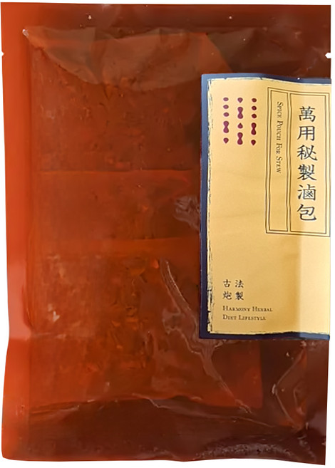 SEE IN HERB 新譯漢方 萬用秘製滷包 藥膳養生料理包 3包, 90g, 1組