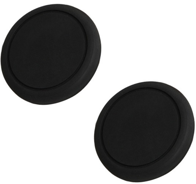 원형자석 거치대 40mm, 블랙, 2개