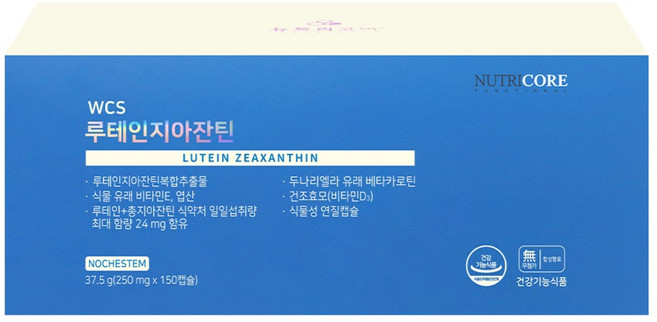 뉴트리코어 WCS 루테인지아잔틴, 150정, 1개