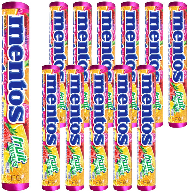 멘토스 푸르티 C1035, 37.5g, 12개