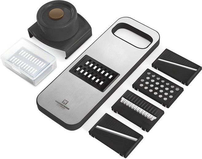 바겐슈타이거 더 블랙 마그네틱 스텐 슬라이서 세트, 혼합색상, 1세트