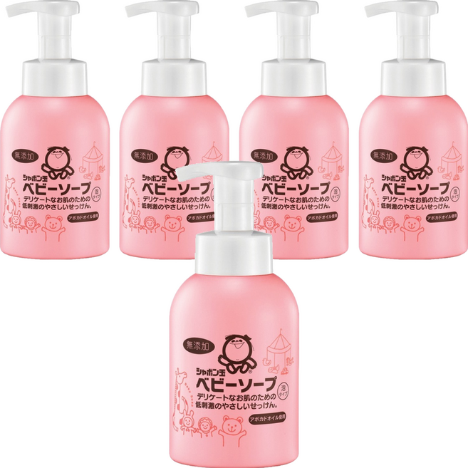 샤본다마 유아거품솝, 450ml, 5개