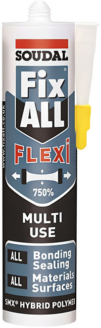 픽스올 플렉시 고탄성 방수 강력접착 실리콘 화이트 290ml, 1개