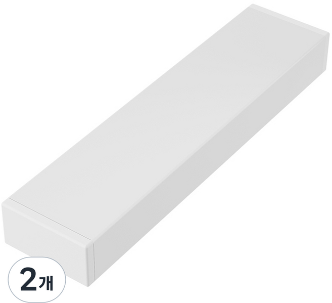 카멜마운트 모니터암 전용 클램프 거치 고정 보강판 각파이프 SP4020, 화이트, 2개