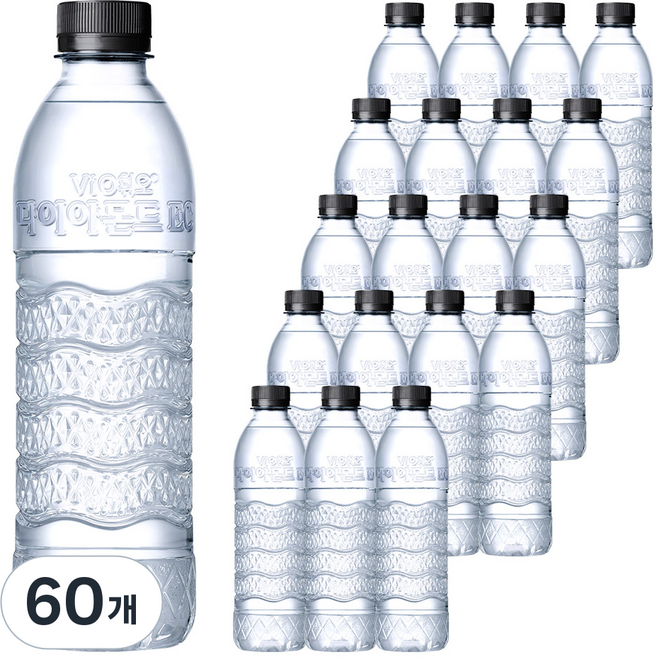 휘오 다이아몬드 EC 무라벨, 60개, 500ml