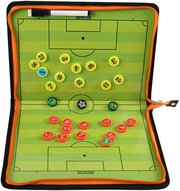 토비엠 축구 작전판 자석보드 + 검정펜, 혼합색상, 1개