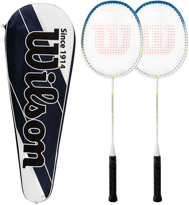 윌슨 배드민턴 라켓 랜덤발송 FORCE 9000 2p + 케이스 랜덤발송 세트, 1세트