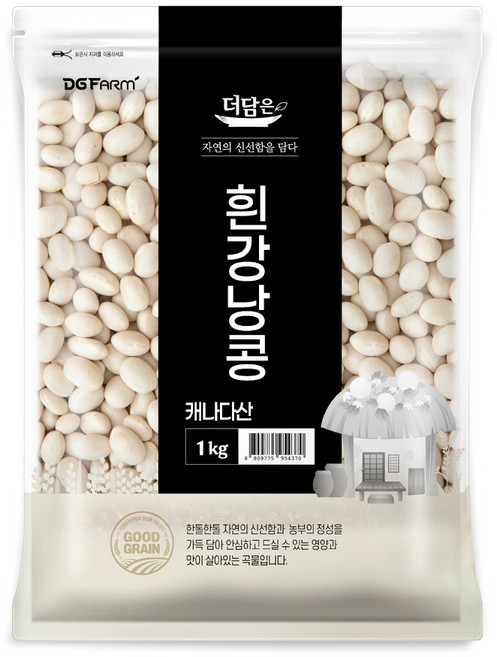 더담은 흰강낭콩, 1kg, 1개