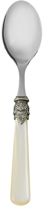 EME 나폴레옹 커트러리 디저트스푼, 펄 아이보리, 1개