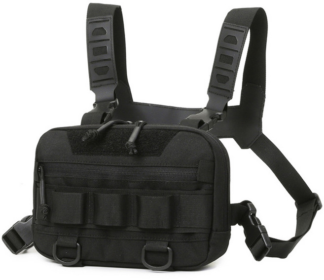 히즈플랜 루어낚시 체스트백, 블랙