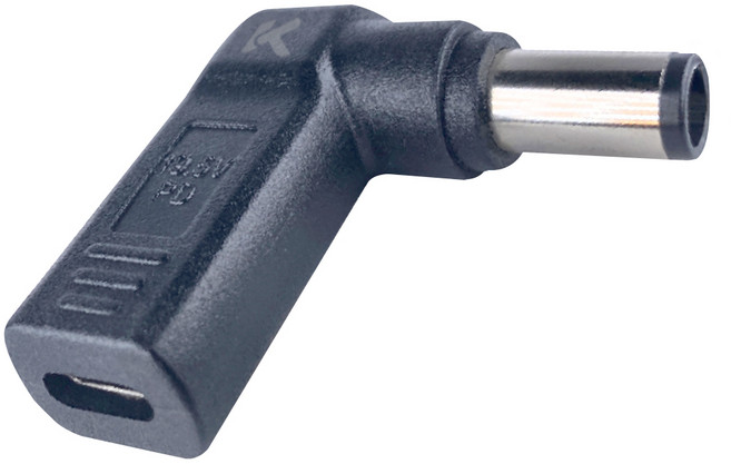 KTnet 廣鐸 TC母轉DC公 PD電源誘導頭 5A HP 4.5 x 3mm, SIXTWTCA530-15A-01, 1個