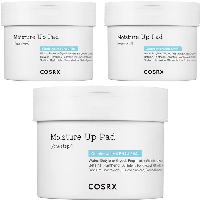코스알엑스 원스텝 모이스쳐 업 패드 140ml 70매, 70매입, 3개 - 쿠팡