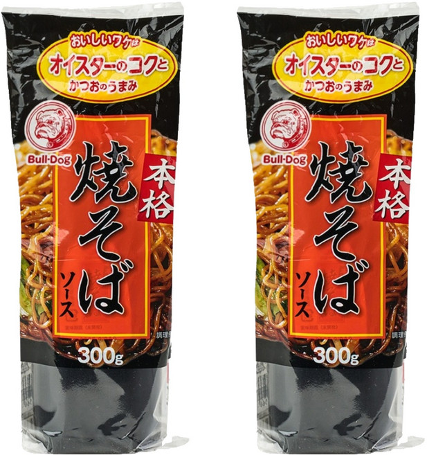 불독 야끼소바소스, 300g, 2개