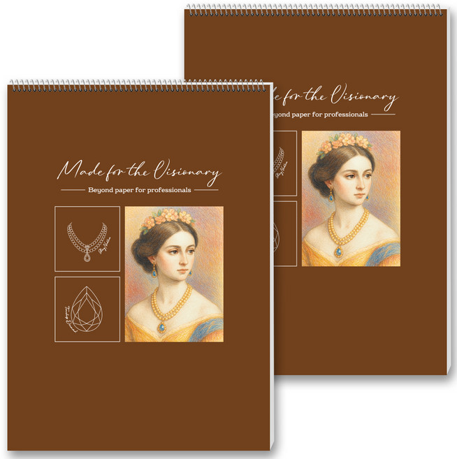 동그라미 전문가용 스케치북 220g, 5절, 2개, 20매