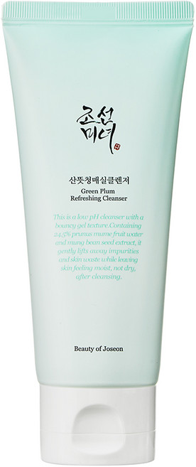 BeautyofJoseon 清爽青梅潔面乳, 100ml, 1個