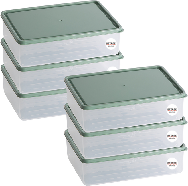 비트리 시즌2 냉장 냉동 모듈러 정리용기 2300ml, 1개입, 6개