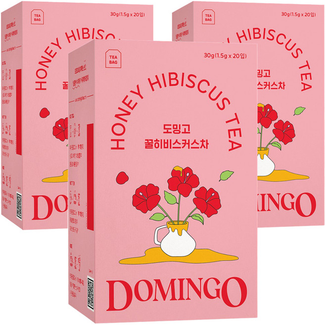 도밍고 꿀히비스커스차, 1.5g, 20개입, 3개