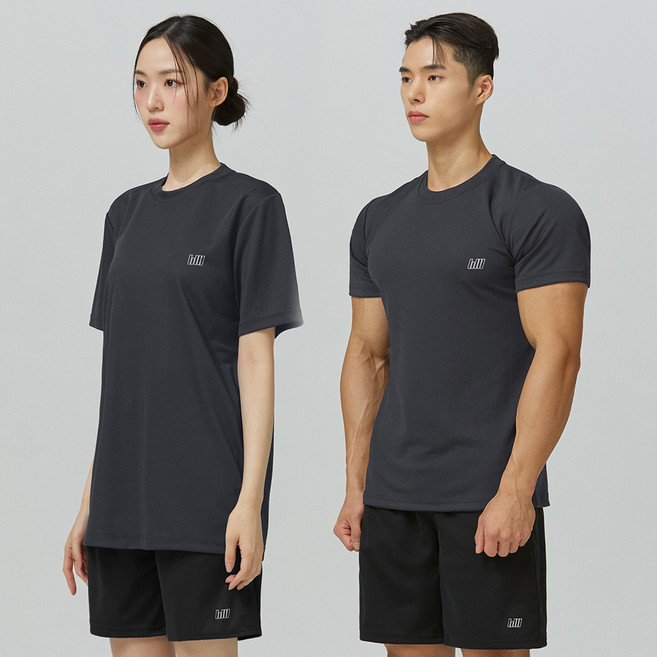 블랙몬스터핏 남녀공용 기능성 냉감 통기성 트레이닝 상하의 세트