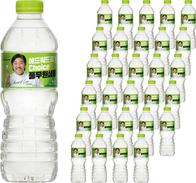 풀무원샘물, 500ml, 60개